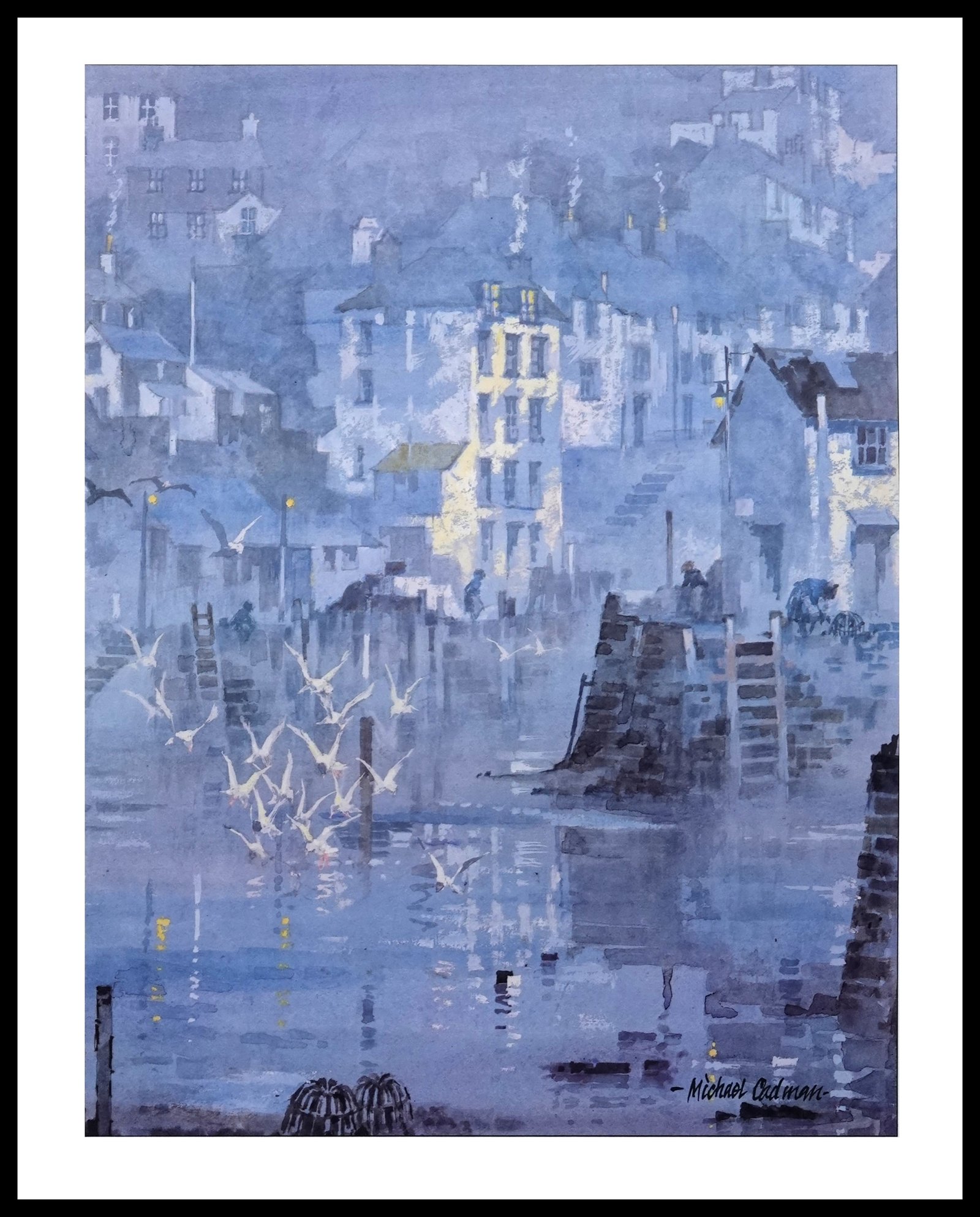 BH 32 Blue Harbour | framed wall art pictures singapore